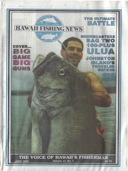 Title details for Hawaii Fishing News by Hawaii Fishing News, LLC - Available